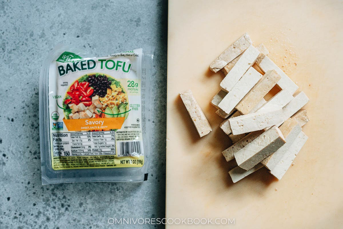 Baked tofu
