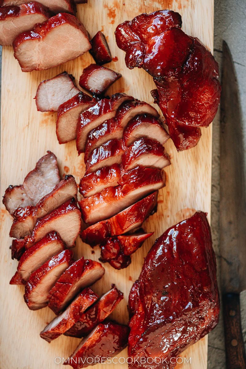 Homemade Chinese BBQ pork