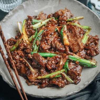 Homemade Mongolian Beef