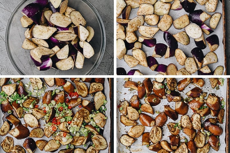 How to cook air fryer eggplant step-by-step