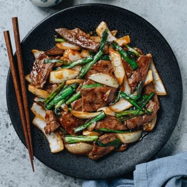 Homemade pork liver stir fry