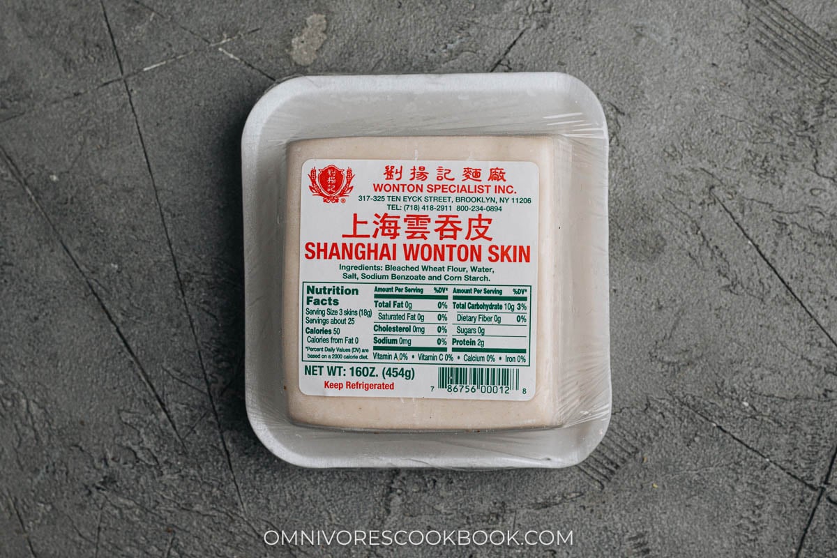 Shanghai wonton skin