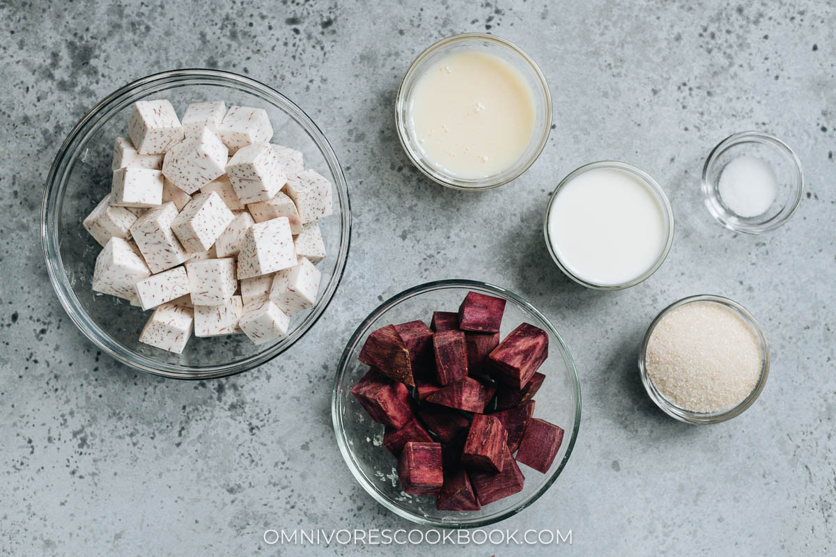 Ingredients for the filling
