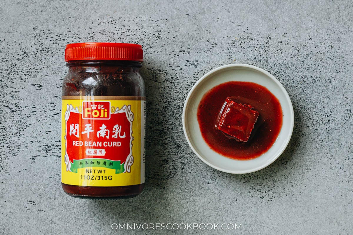 Red bean curd