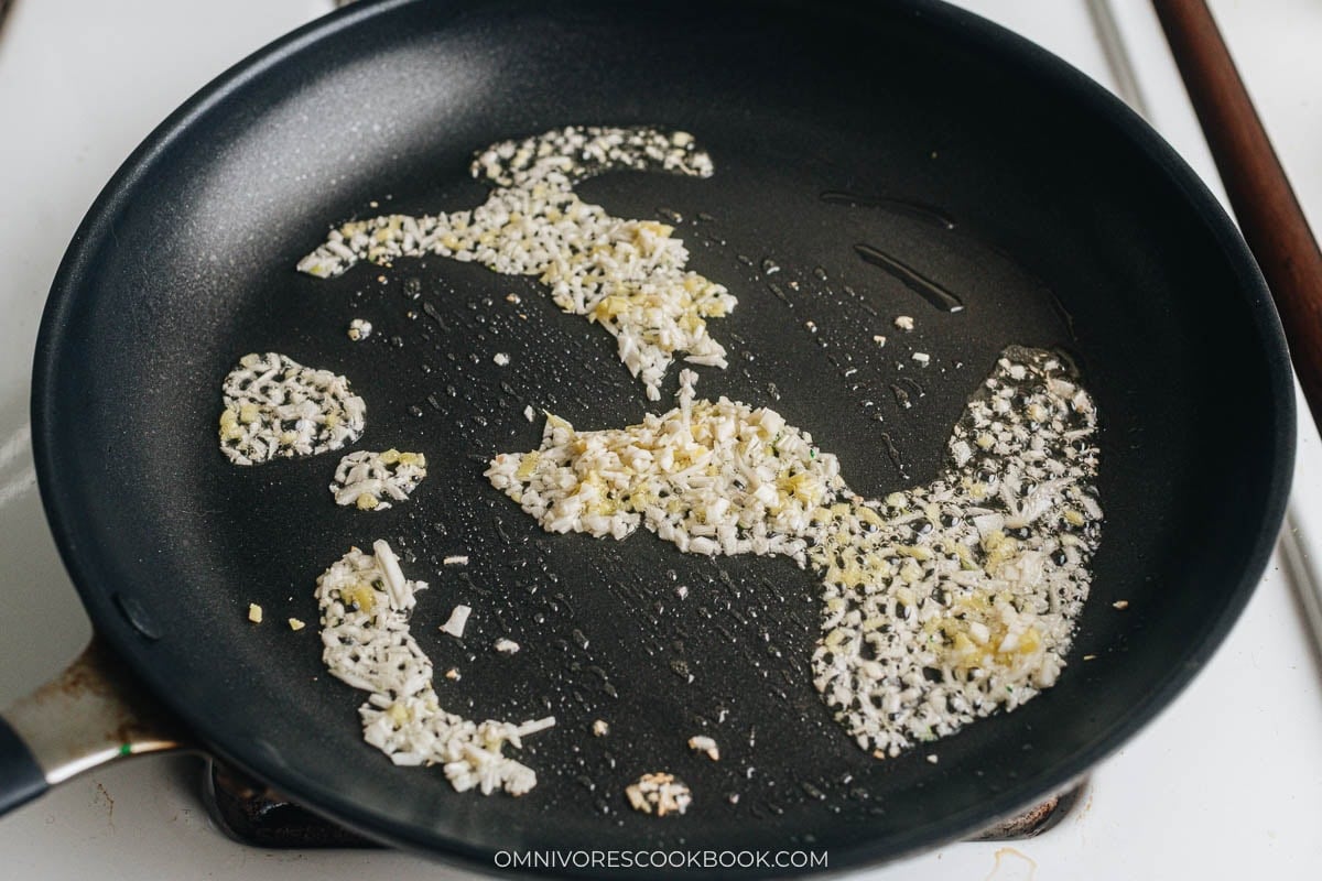 Cook the aromatics