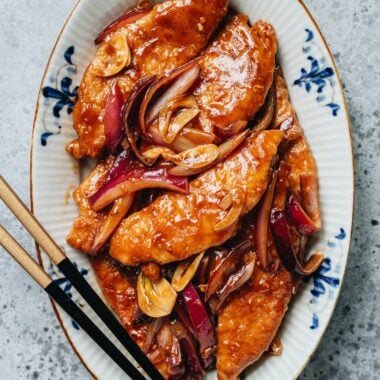 Hong Kong pan fried pork chops