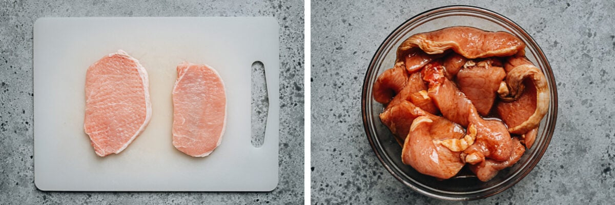 Prepare the meat so it stays tender during cooking