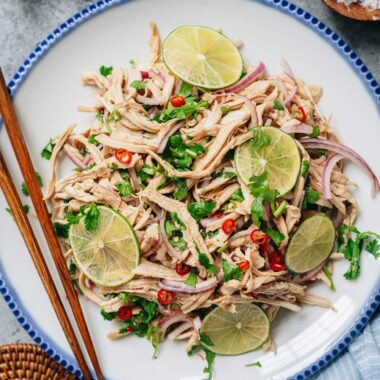 Yunnan lime chicken salad