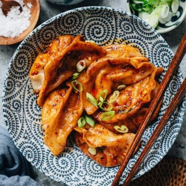 Sichuan dumplings