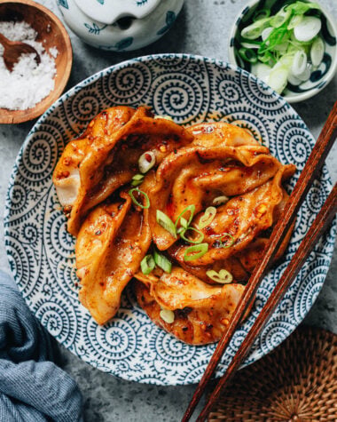 Sichuan dumplings