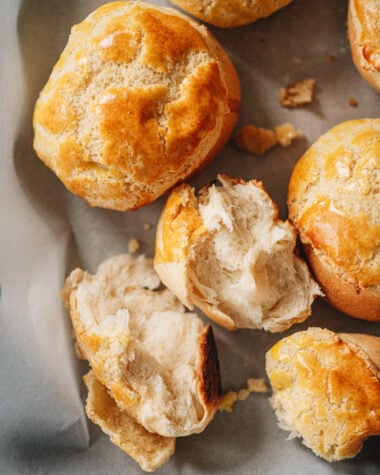 Homemade bolo bao