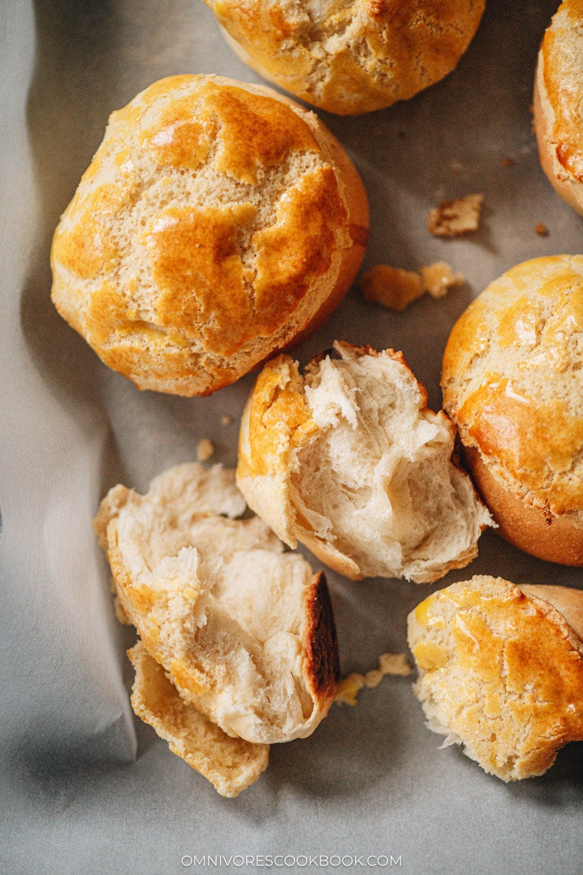 Homemade bolo bao
