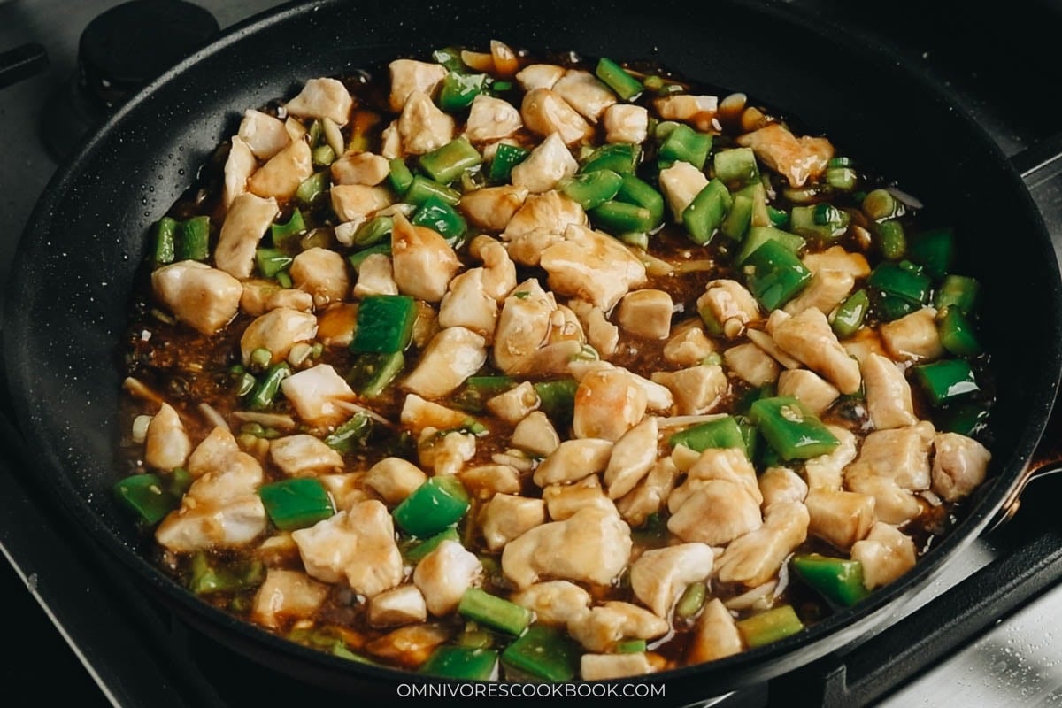 Sear the chicken
