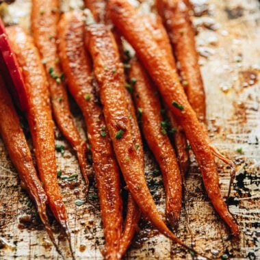 miso glazed carrots