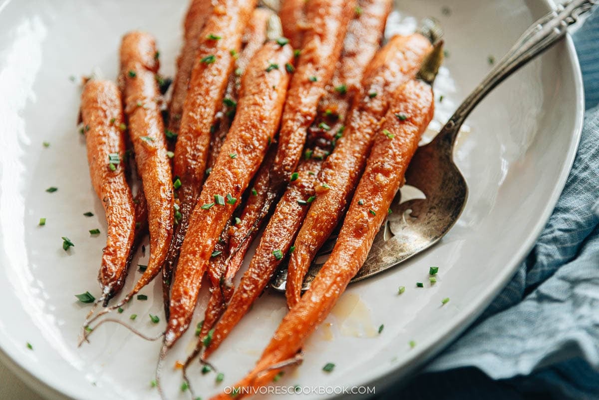 miso glazed carrots 