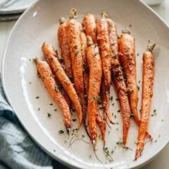 miso glazed carrots