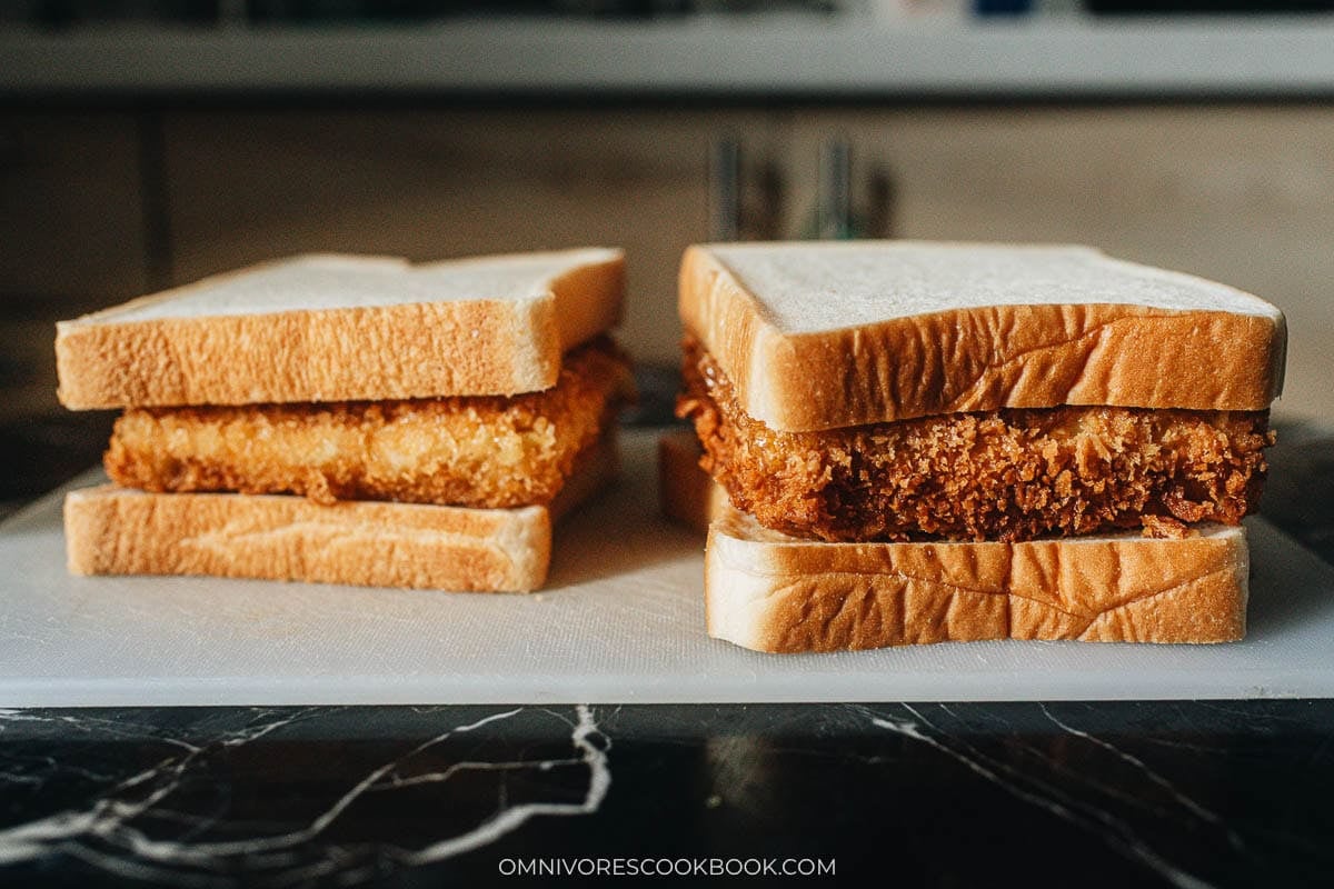 Two Egg Katsu Sando  