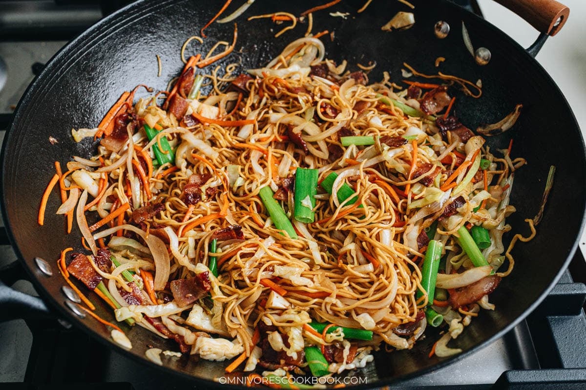 Bacon Fried Noodles
